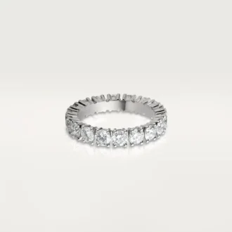 Cartier Destinee gifteringsbånd, 4,1 mm bredde, pavé Cartier Destinee gifteringsbånd, 4,1 mm bredde, pavé