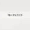 Cartier Destinee gifteringsbånd, 4,1 mm bredde, pavé