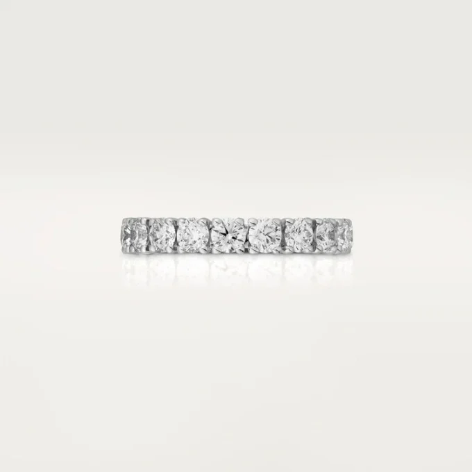 Cartier Destinee gifteringsbånd, 4,1 mm bredde, pavé