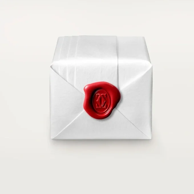 Cartier Destinee gifteringsbånd, 4,1 mm bredde, pavé