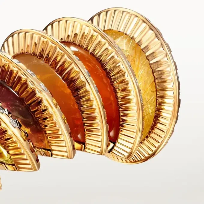 Cartier Libre Polymorph-armbånd, kalcedon