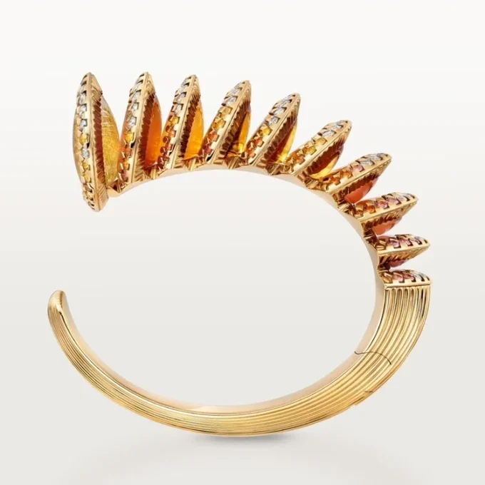 Cartier Libre Polymorph-armbånd, kalcedon