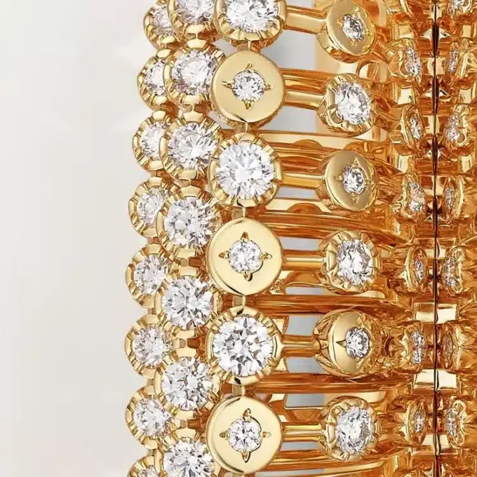 Cartier Libre Polymorph-armbånd, transformerbart, diamanter