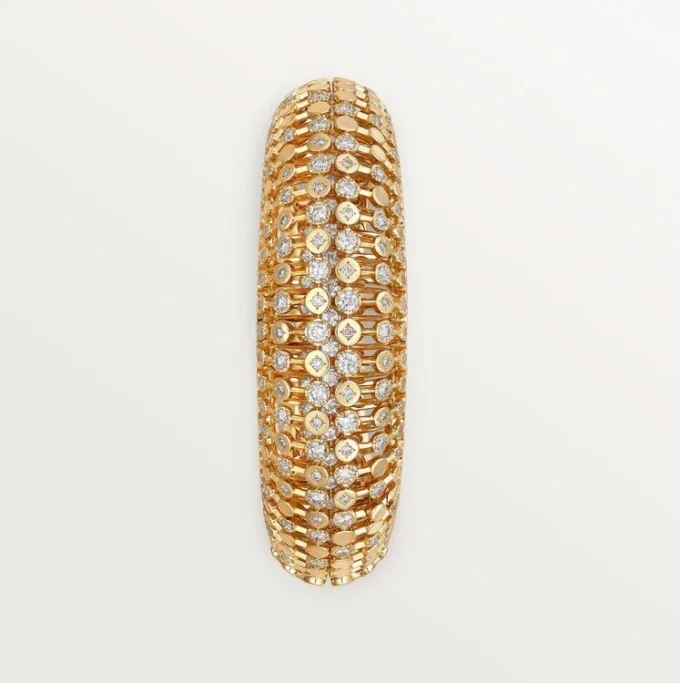 Cartier Libre Polymorph-armbånd, transformerbart, diamanter