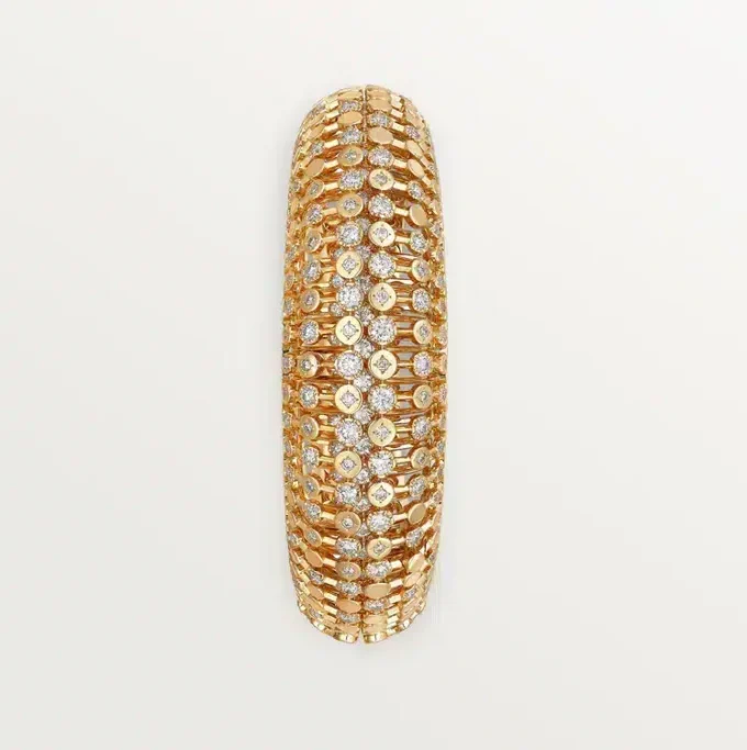 Cartier Libre Polymorph-armbånd, transformerbart, diamanter