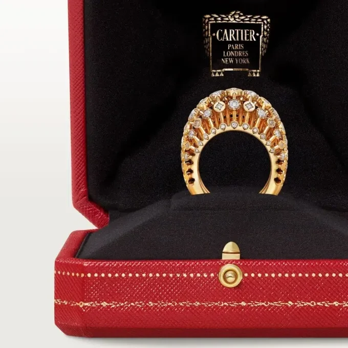 Cartier Libre Polymorph-ring, forvandlingsbar, diamanter