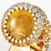 Cartier Libre Polymorph-ring, kalcedon, diamanter