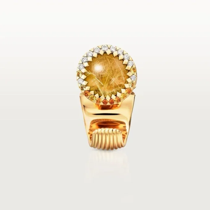 Cartier Libre Polymorph-ring, kalcedon, diamanter