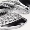 Cartier Libre Polymorph-ring, onyx, transformerbart