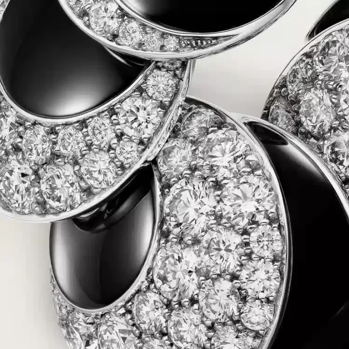 Cartier Libre Polymorph-ring, onyx, transformerbart