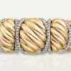 Cartier Libre Tressage-armbånd, diamanter
