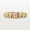 Cartier Libre Tressage-armbånd, diamanter