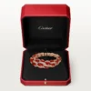 Cartier Libre Tressage-armbånd, korall