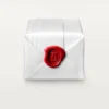 Cartier Libre Tressage-ring, metakvartsitt, diamanter