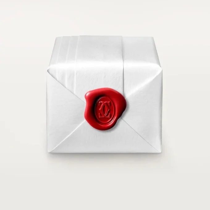Cartier Libre Tressage-ring, metakvartsitt, diamanter