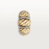 Cartier Libre Tressage-ring, diamanter