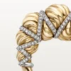 Cartier Libre Tressage-ring, diamanter