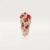 Cartier Libre Tressage-ring, korall