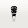 Cartier Libre Tressage-ring, metakvartsitt, diamanter