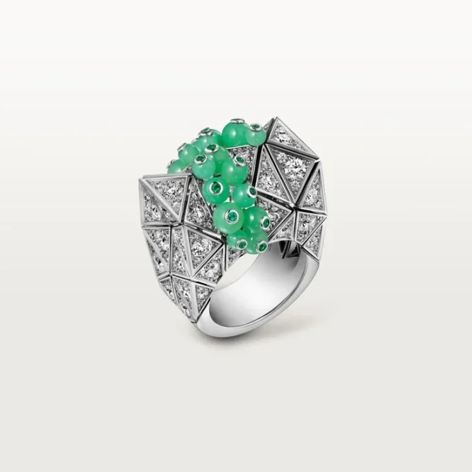 Cartier Libre Tuttitutti-ring, krysopras