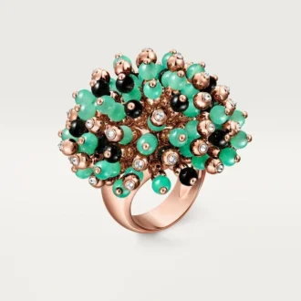 Cartier Libre Tuttitutti-ring, krysopras