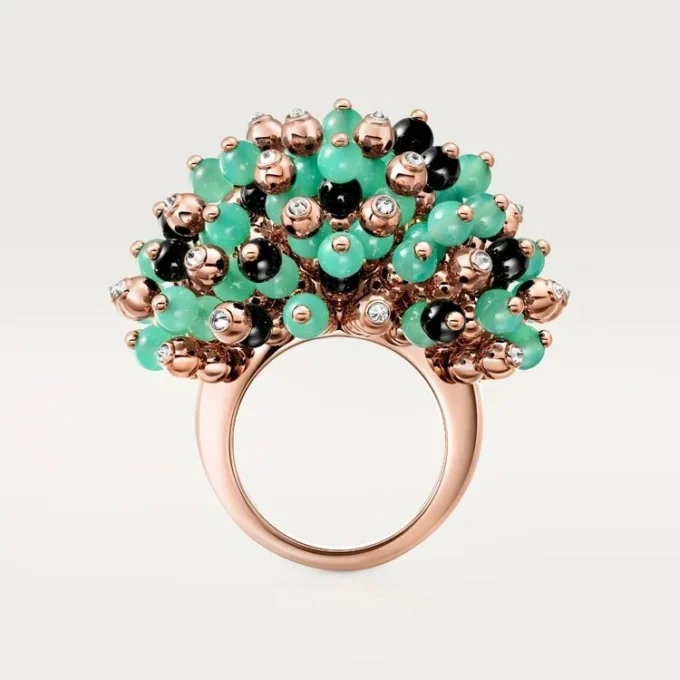 Cartier Libre Tuttitutti-ring, krysopras