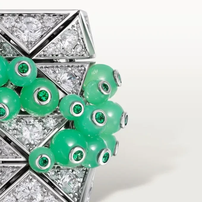 Cartier Libre Tuttitutti-ring, krysopras