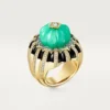 Cartier Libre Tuttitutti-ring, krysopras, diamanter