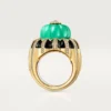 Cartier Libre Tuttitutti-ring, krysopras, diamanter