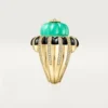 Cartier Libre Tuttitutti-ring, krysopras, diamanter