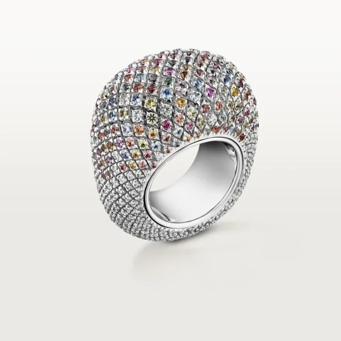 Cartier Libre Tuttitutti-ring, Umba-safirer, diamanter