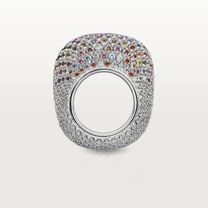 Cartier Libre Tuttitutti-ring, Umba-safirer, diamanter