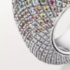 Cartier Libre Tuttitutti-ring, Umba-safirer, diamanter