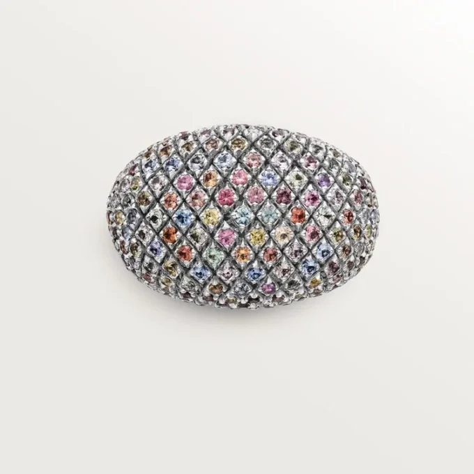 Cartier Libre Tuttitutti-ring, Umba-safirer, diamanter