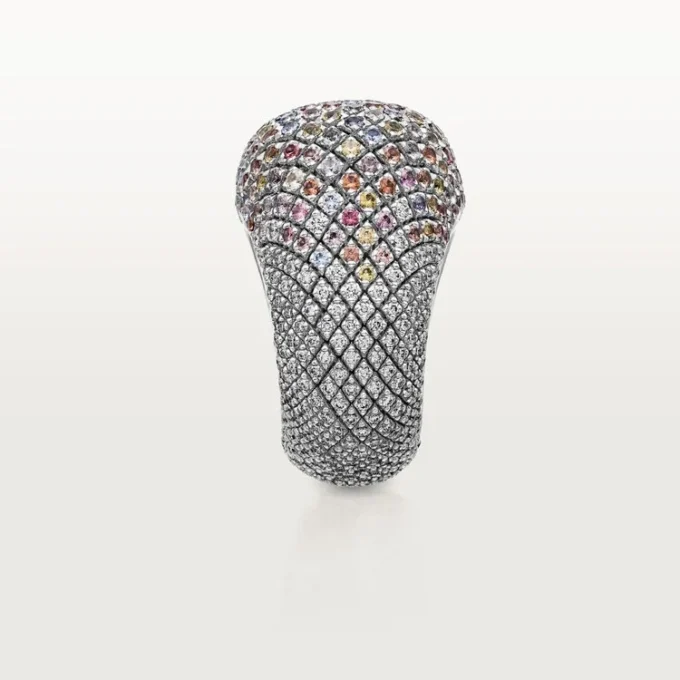 Cartier Libre Tuttitutti-ring, Umba-safirer, diamanter