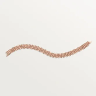 Clash De Cartier-armbånd, fleksibelt, dobbel rad, pavé