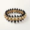 Clash De Cartier-armbånd, fleksibelt, ekstra stort modell, onyx