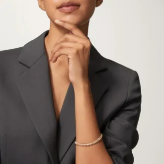 Clash De Cartier-armbånd, fleksibelt, liten modell, pavé