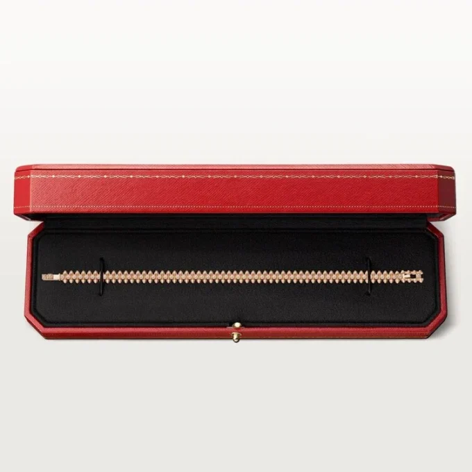 Clash De Cartier-armbånd, fleksibelt, liten modell, pavé