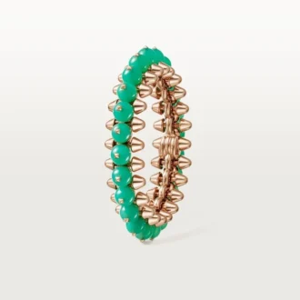 Clash De Cartier-armbånd, krysopras, ekstra stor modell