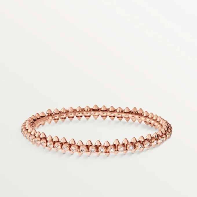 Clash De Cartier-armbånd, mellomstor modell, diamanter