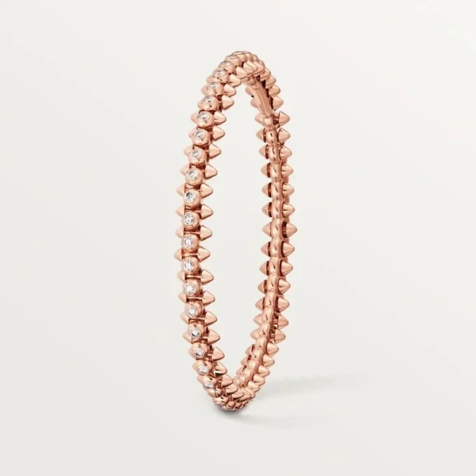 Clash De Cartier-armbånd, mellomstor modell, diamanter