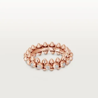 Clash De Cartier – Diamantring i rosagull | Cartier Us