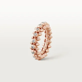 Clash De Cartier – Diamantring i rosagull | Cartier Us