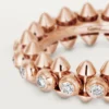 Clash De Cartier – Diamantring i rosagull | Cartier Us