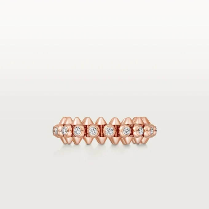 Clash De Cartier – Diamantring i rosagull | Cartier Us