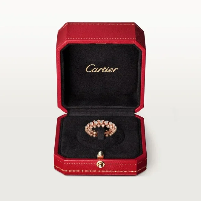 Clash De Cartier – Diamantring i rosagull | Cartier Us