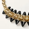 Clash De Cartier-halskjede, fleksibelt, ekstra stort modell, onyx