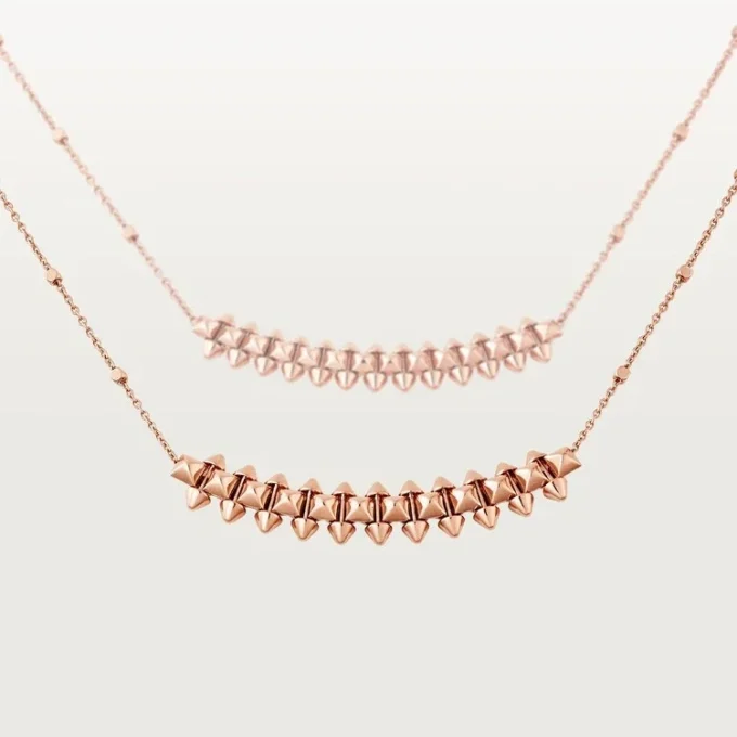 Clash De Cartier halskjede, medium modell – rosagull – Cartier