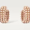 Clash De Cartier hoop-øreringer, dobbel rad